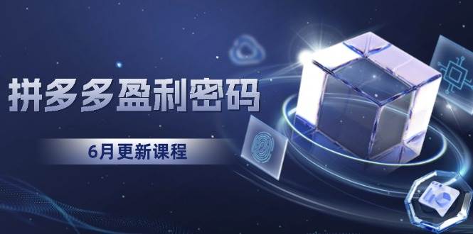 拼多多运营密码-天威侠客｜小天爱分享项目学习网